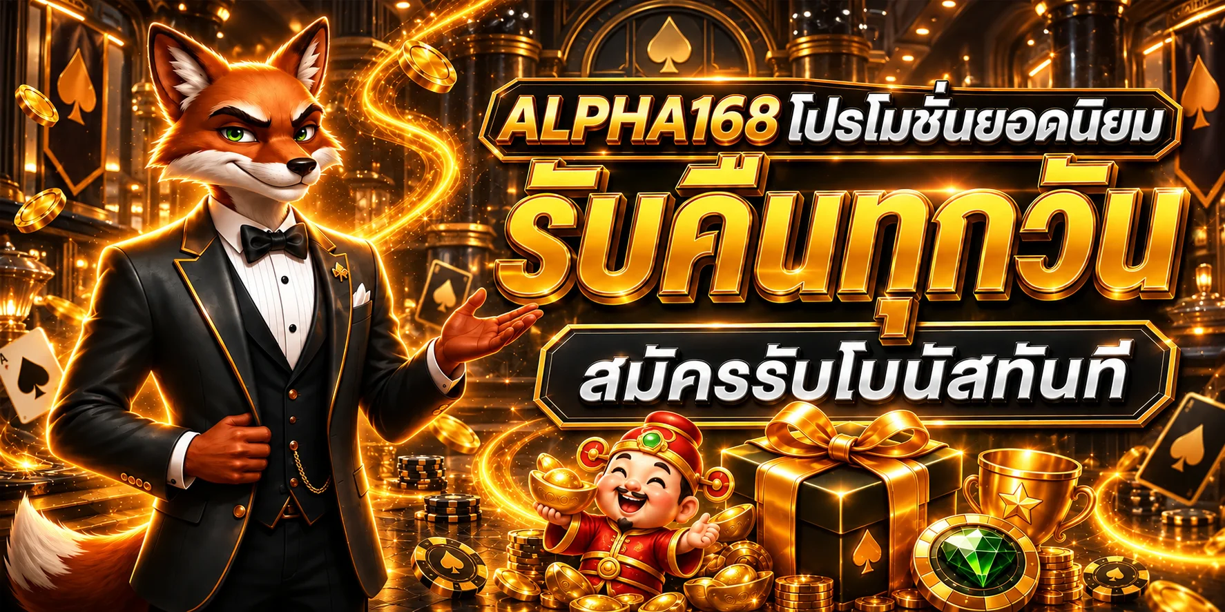 ALPHA168 โปรโมชั่นและทางเข้าเว็บหลัก